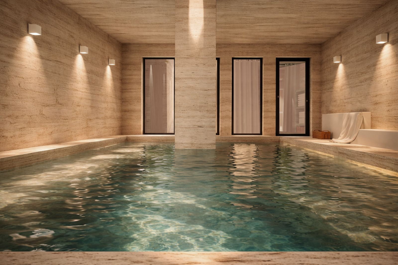 Terrasse du spa du Casamore